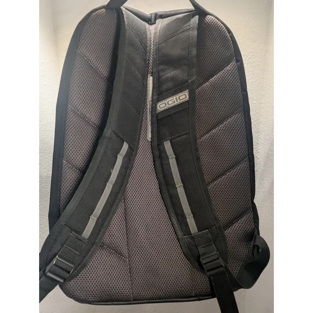 OGIO Black Laptop Backpack Travel School Work Computer Daypack Organizer Bag